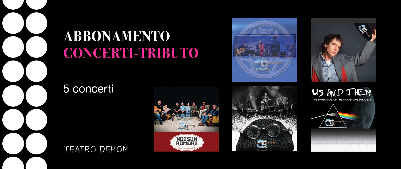 Abbonamento CONCERTI-TRIBUTO